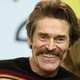 Willem Dafoe sporting a mustache we hope appears in the movie